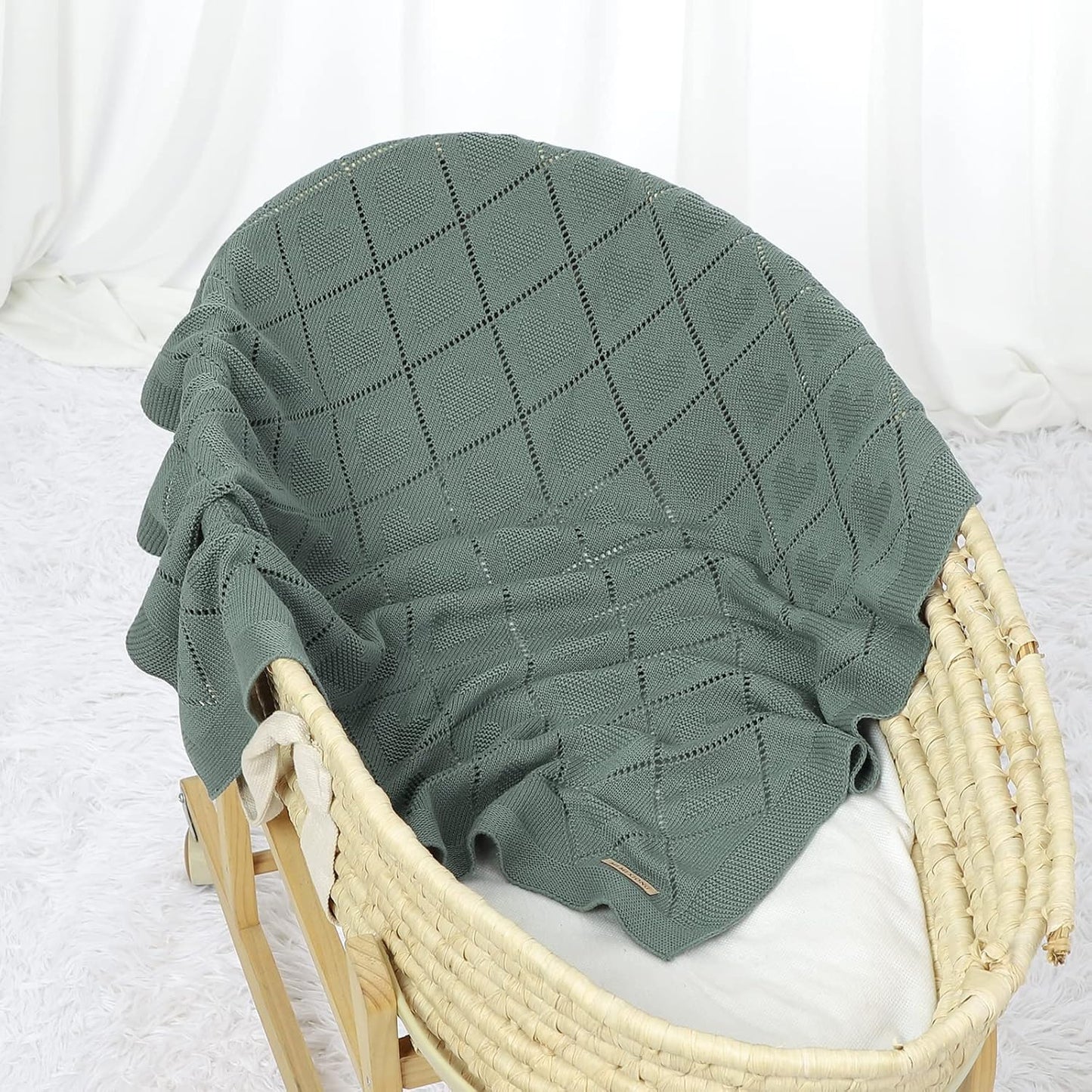 Katoenen Cellulaire Deken baby