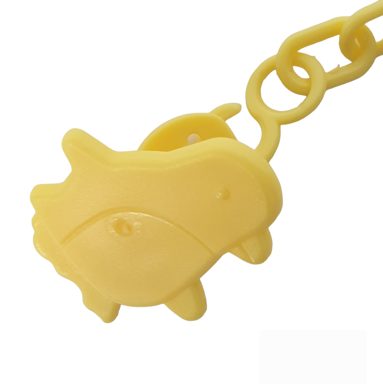 Speenkoord met Dierenfiguur - Geel