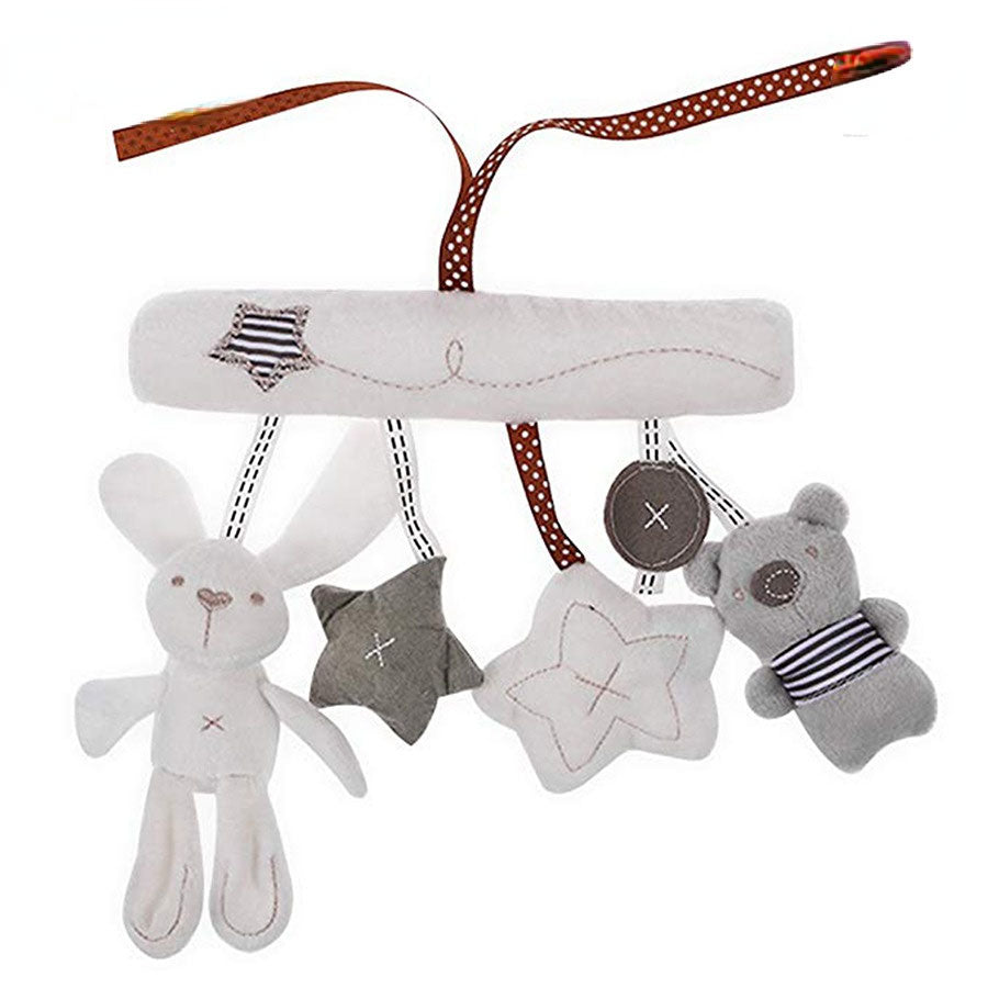 Mobiel met pluche hangers en muziek