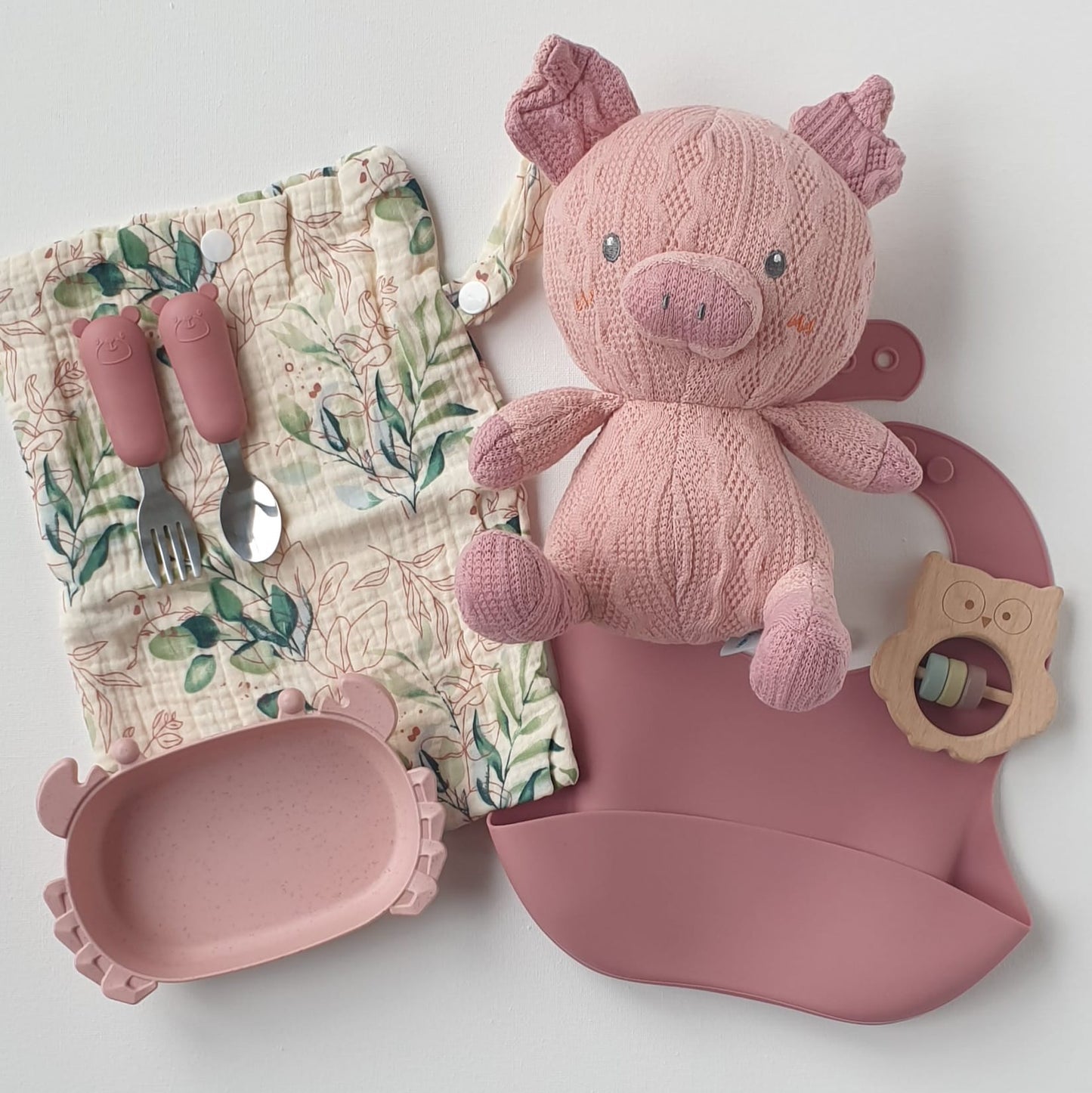 Kraamcadeau Box "Hungry Piggy"