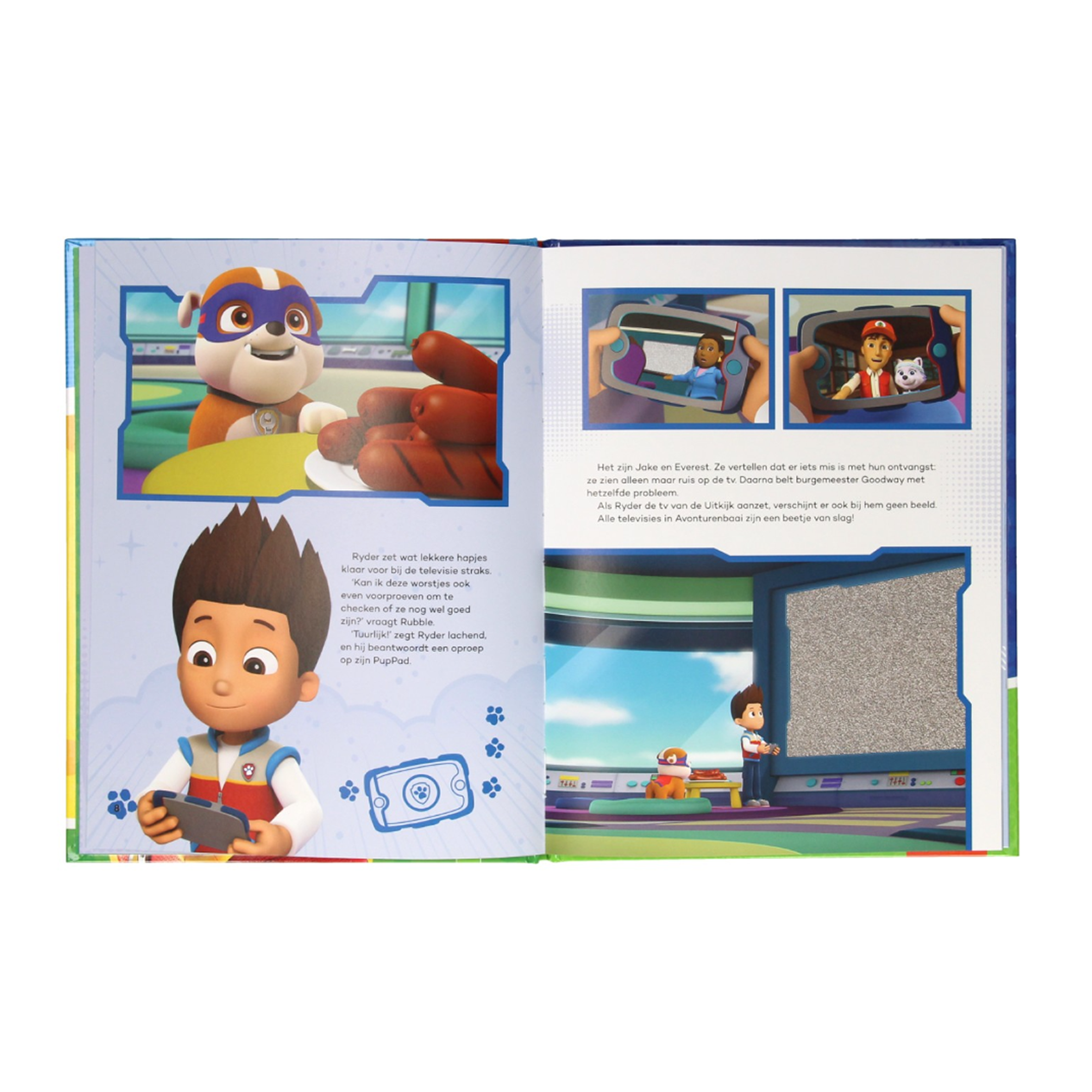 Voorleesboekje PAW Patrol "De Pups Redden een Satelliet"