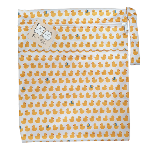 Wetbag met badeendjes