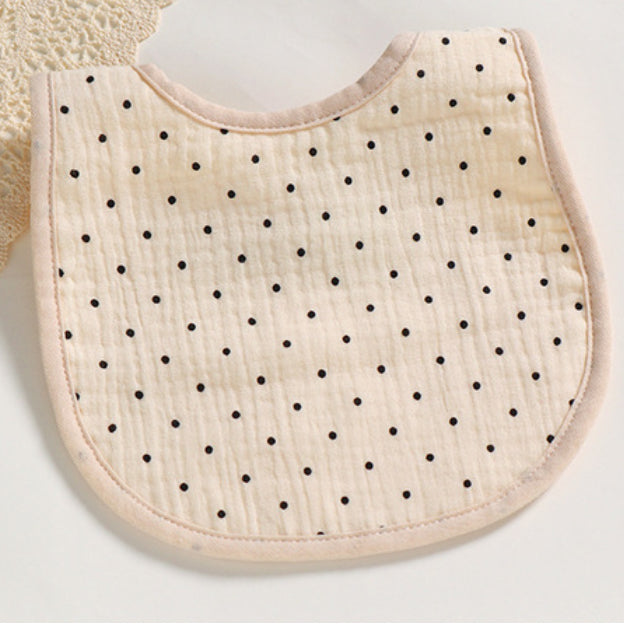 baby Katoenen Slab met Print met stippen