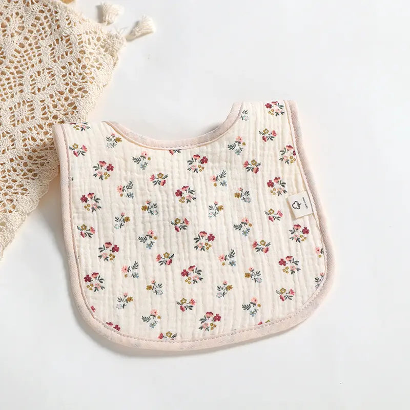 baby hydrofiel mousseline Katoenen Slab met Print bloemen