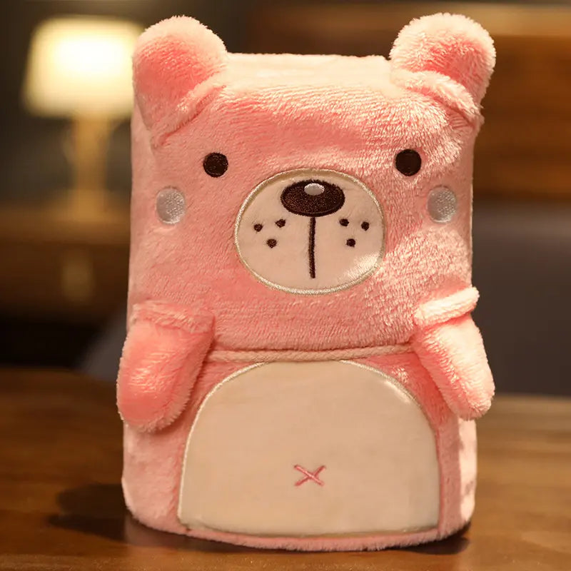3D Dieren Fleece Deken beer bo