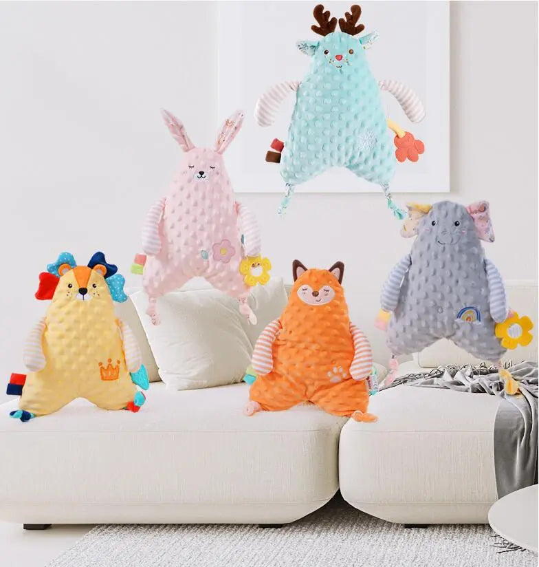baby speeldoek Speelknuffel Leeuw