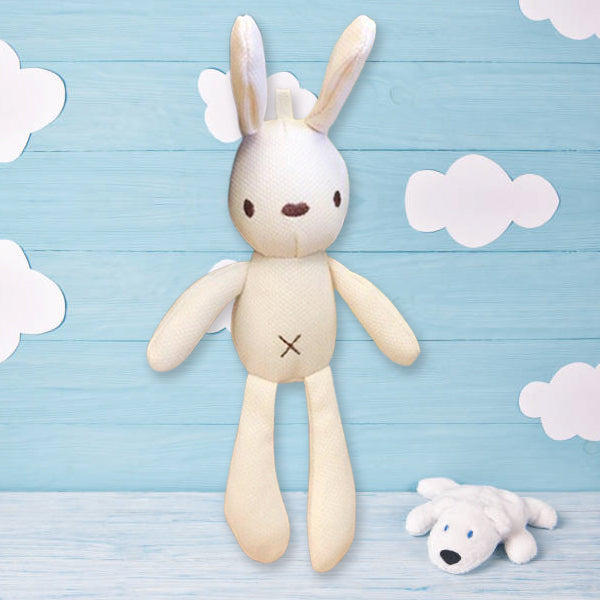 konijn hanger creme