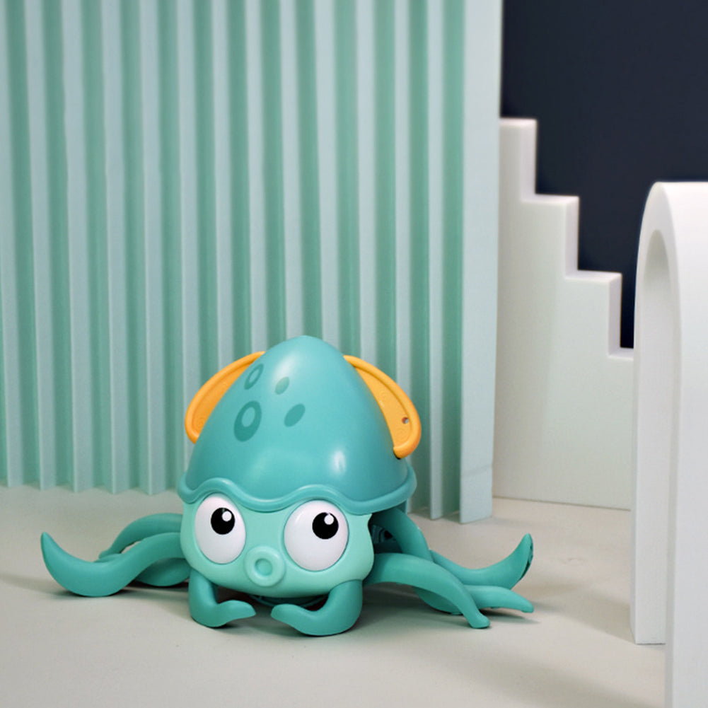 groene Octopus met licht en geluid