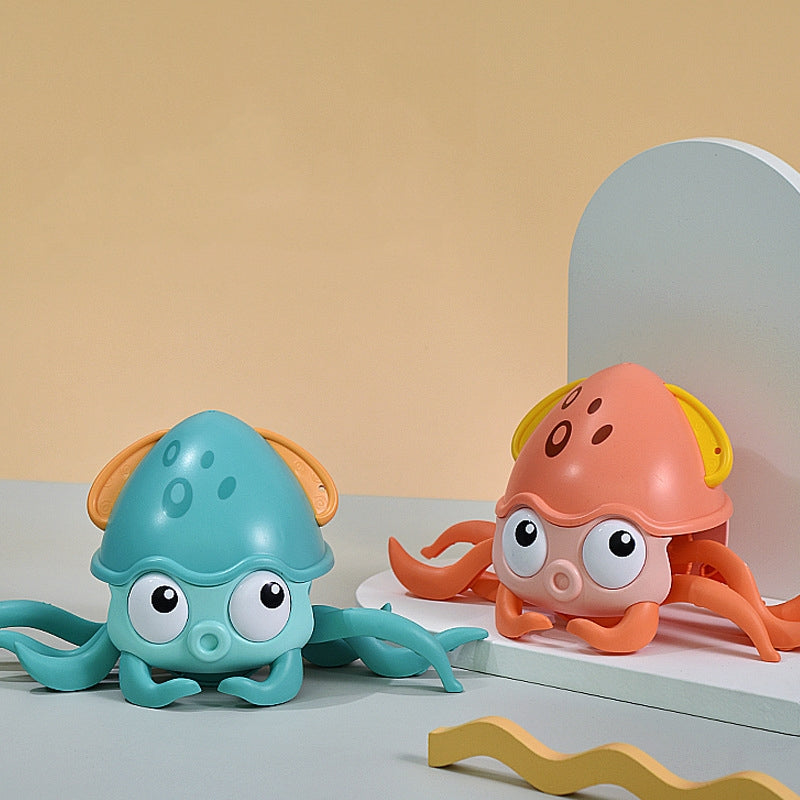 Octopus met licht en geluid