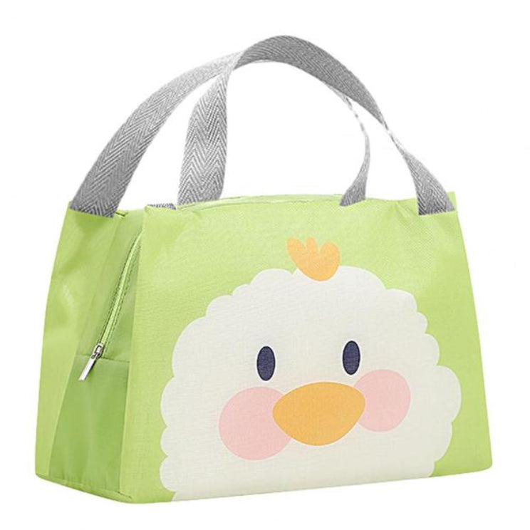 groene tas met eend print