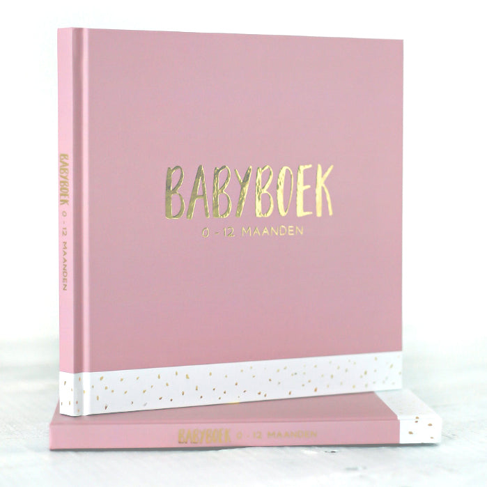 Buiten Kluisje Besluit Babyboek Roze – Bo & Mila