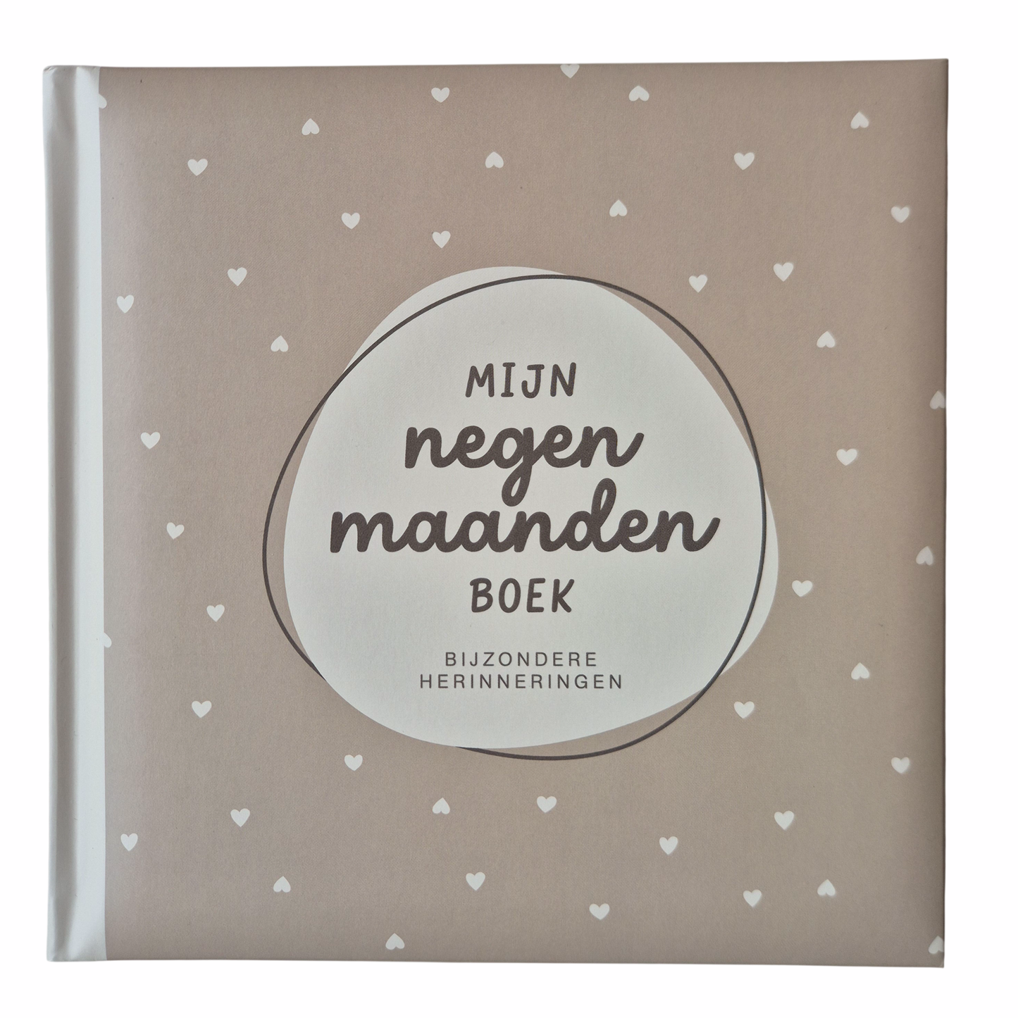 Invulboek "Mijn 9 Maanden Boek" (Hartjes)