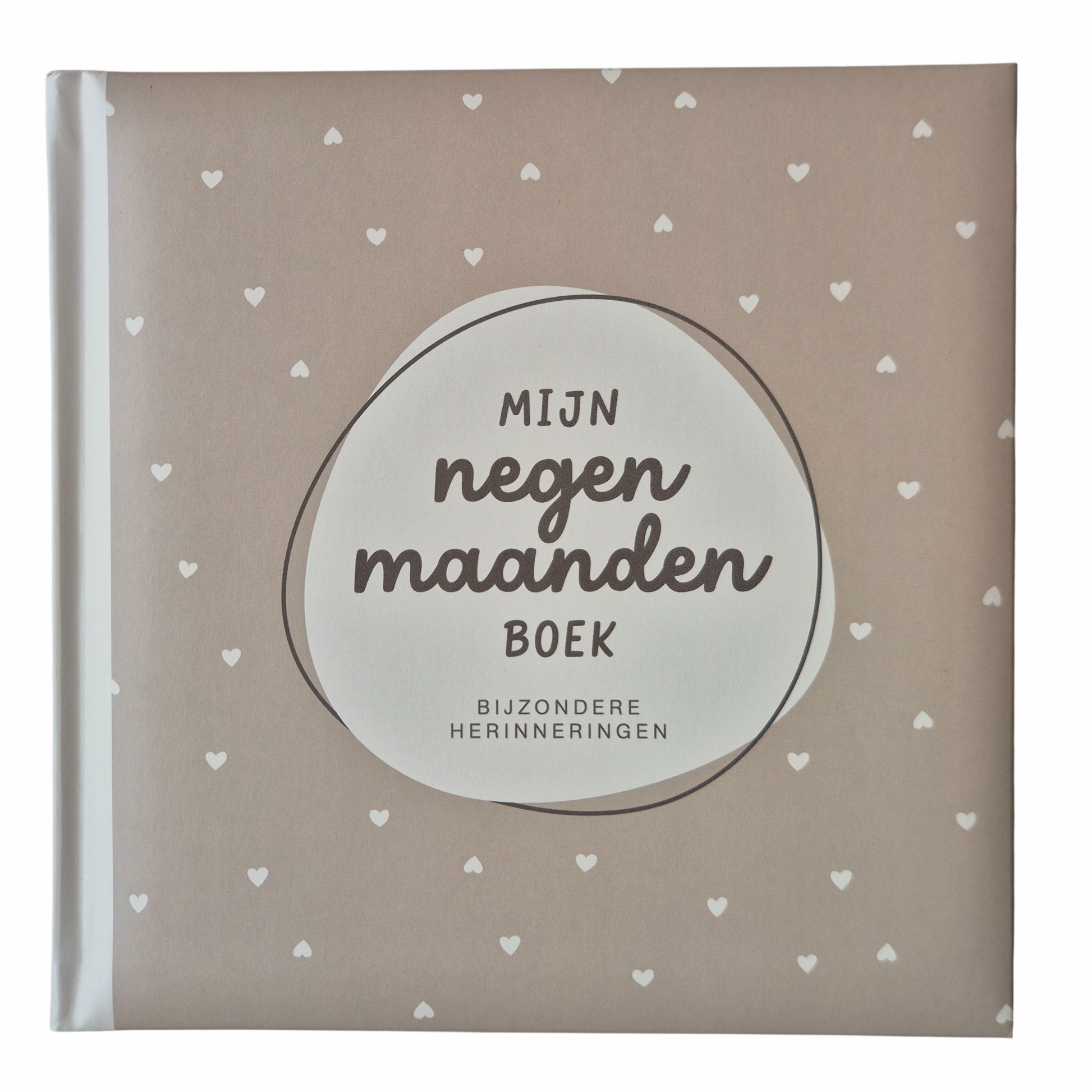 Invulboek "Mijn 9 Maanden Boek" (Hartjes)