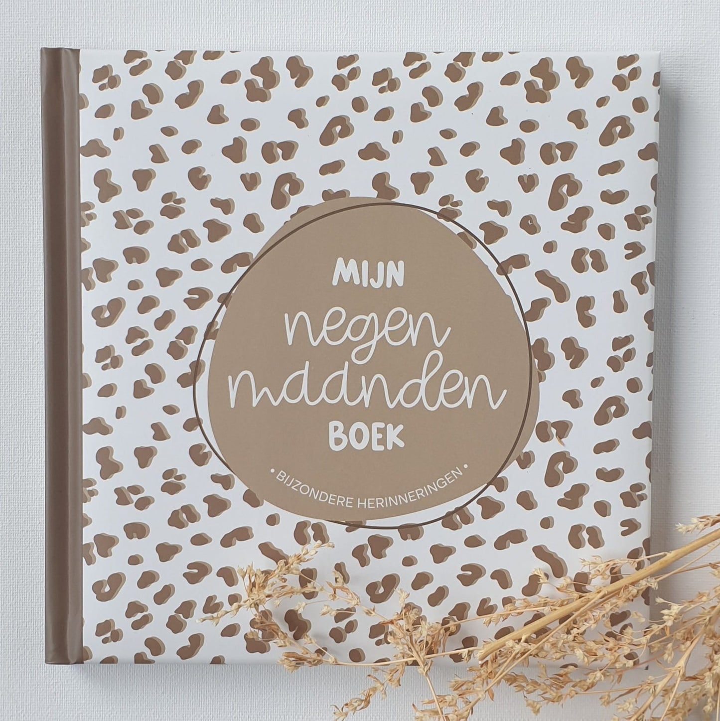 Invulboek "Mijn 9 Maanden Boek" (Panter Print)