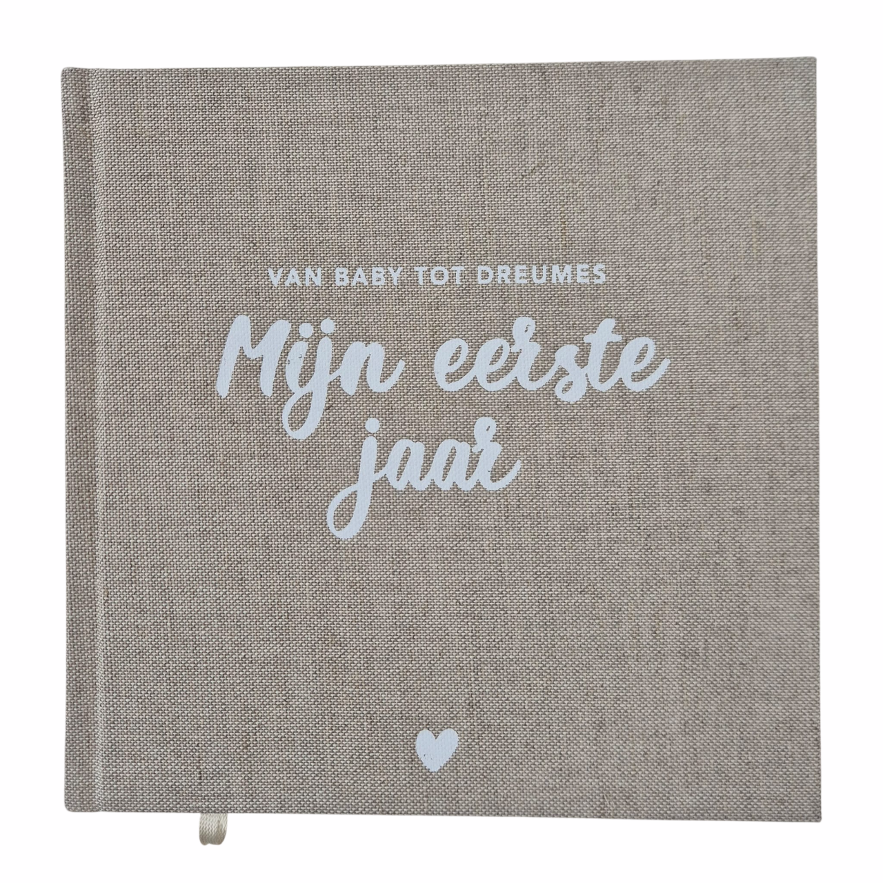 Invulboek 'Mijn Eerste Jaar' (Linnen Kaft)
