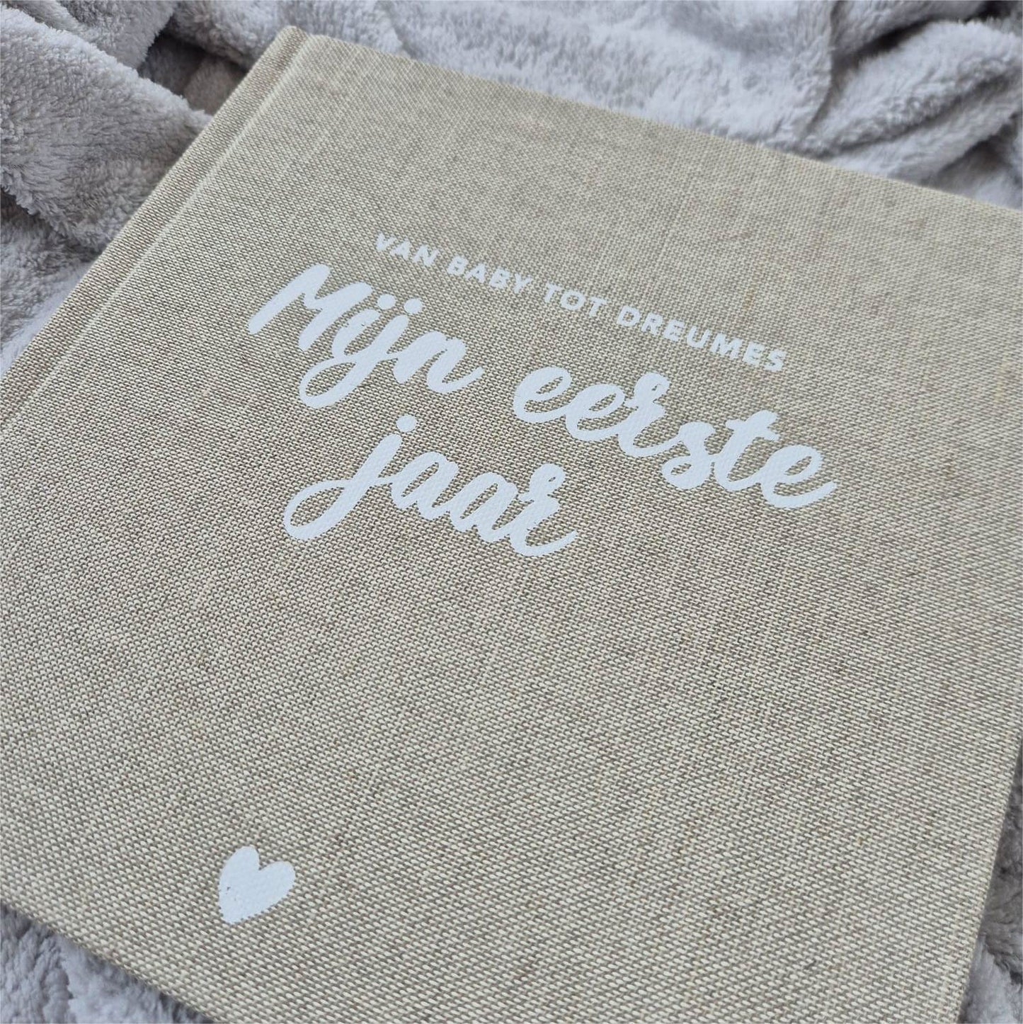 Invulboek 'Mijn Eerste Jaar' (Linnen Kaft)