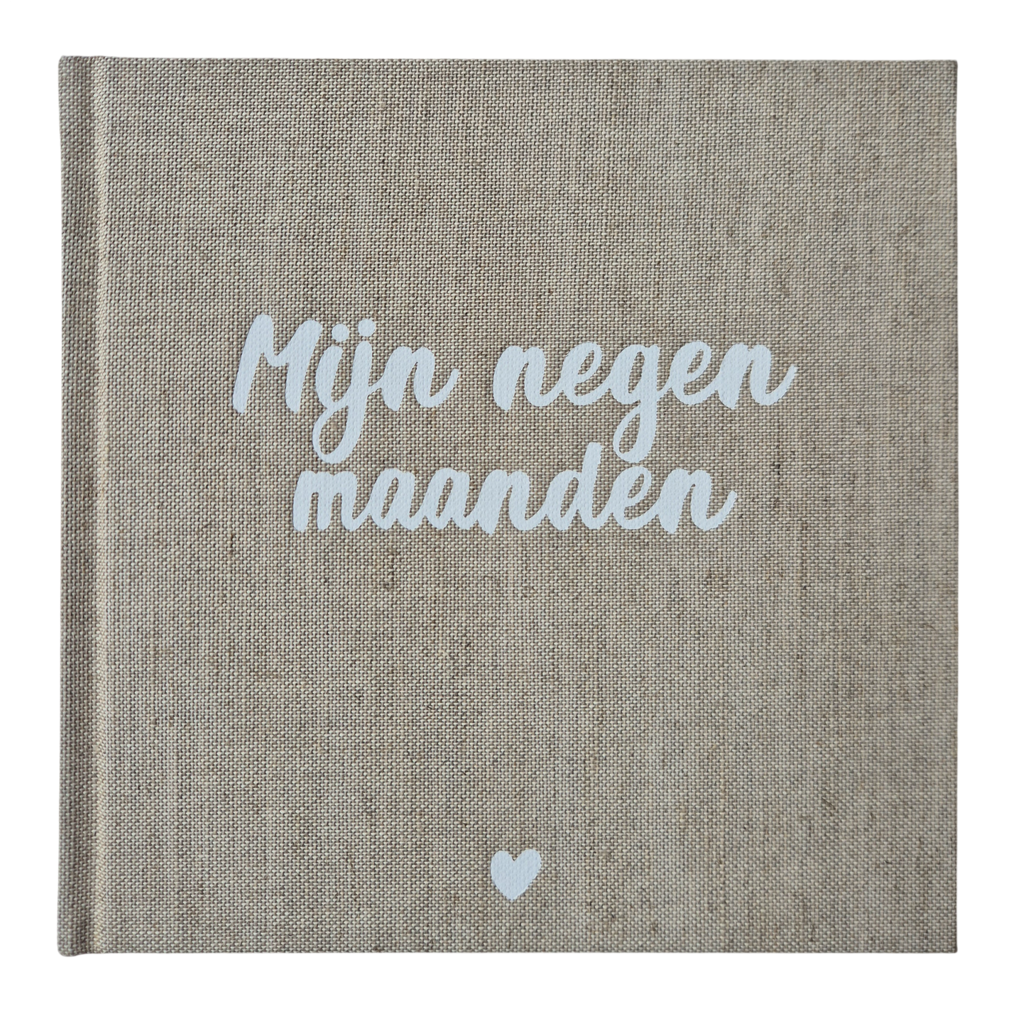 Invulboek 'Mijn Negen Maanden' (Linnen Kaft)