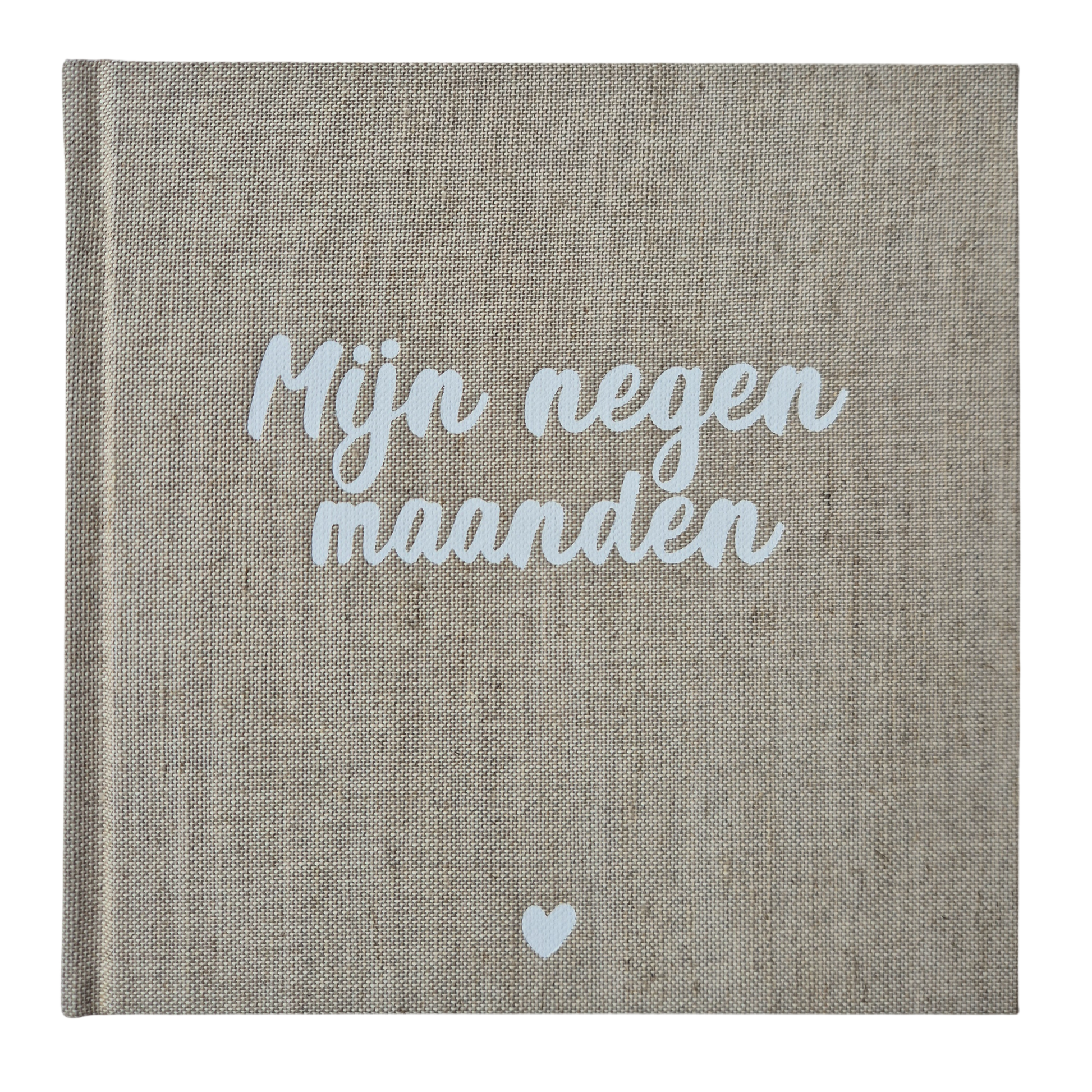 Invulboek 'Mijn Negen Maanden' (Linnen Kaft)