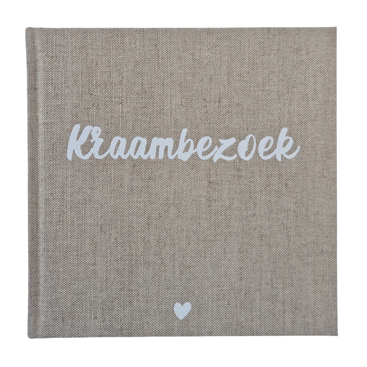 Invulboek 'Kraambezoek' (Linnen Kaft)