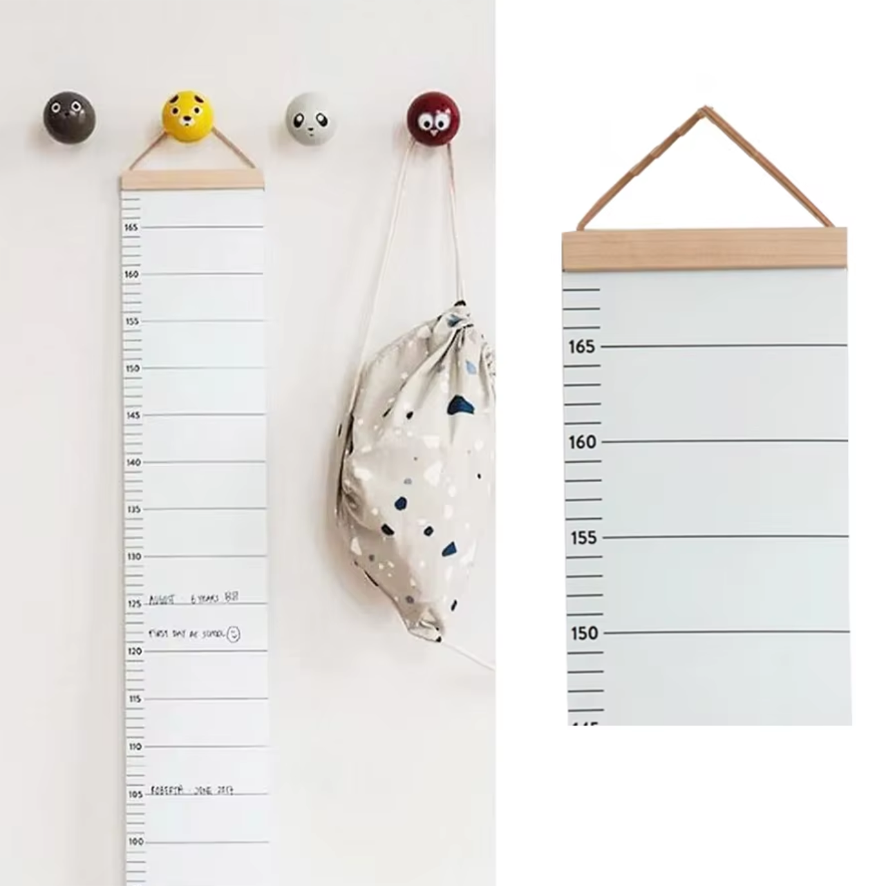 Groeimeter van Hout en Canvas