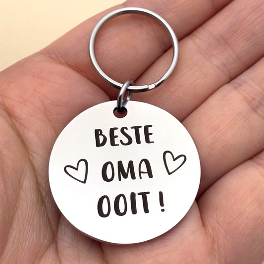 Sleutelhanger 'Beste Oma Ooit'