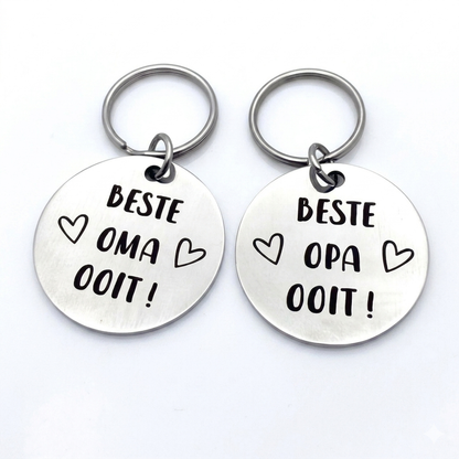 Sleutelhanger 'Beste Opa Ooit'