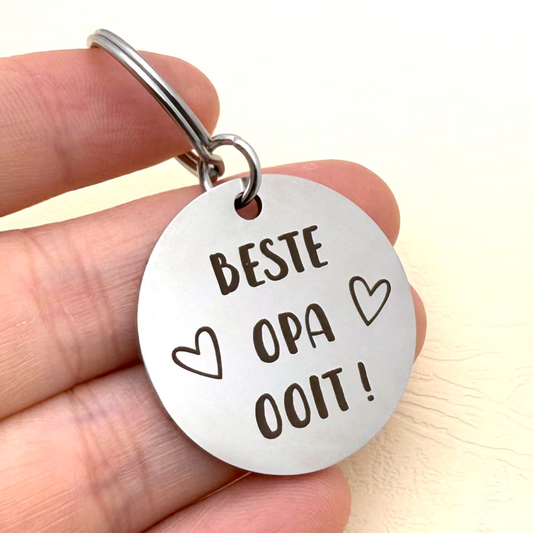 Sleutelhanger 'Beste Opa Ooit'