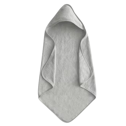 Coral Fleece Badcape Grijs