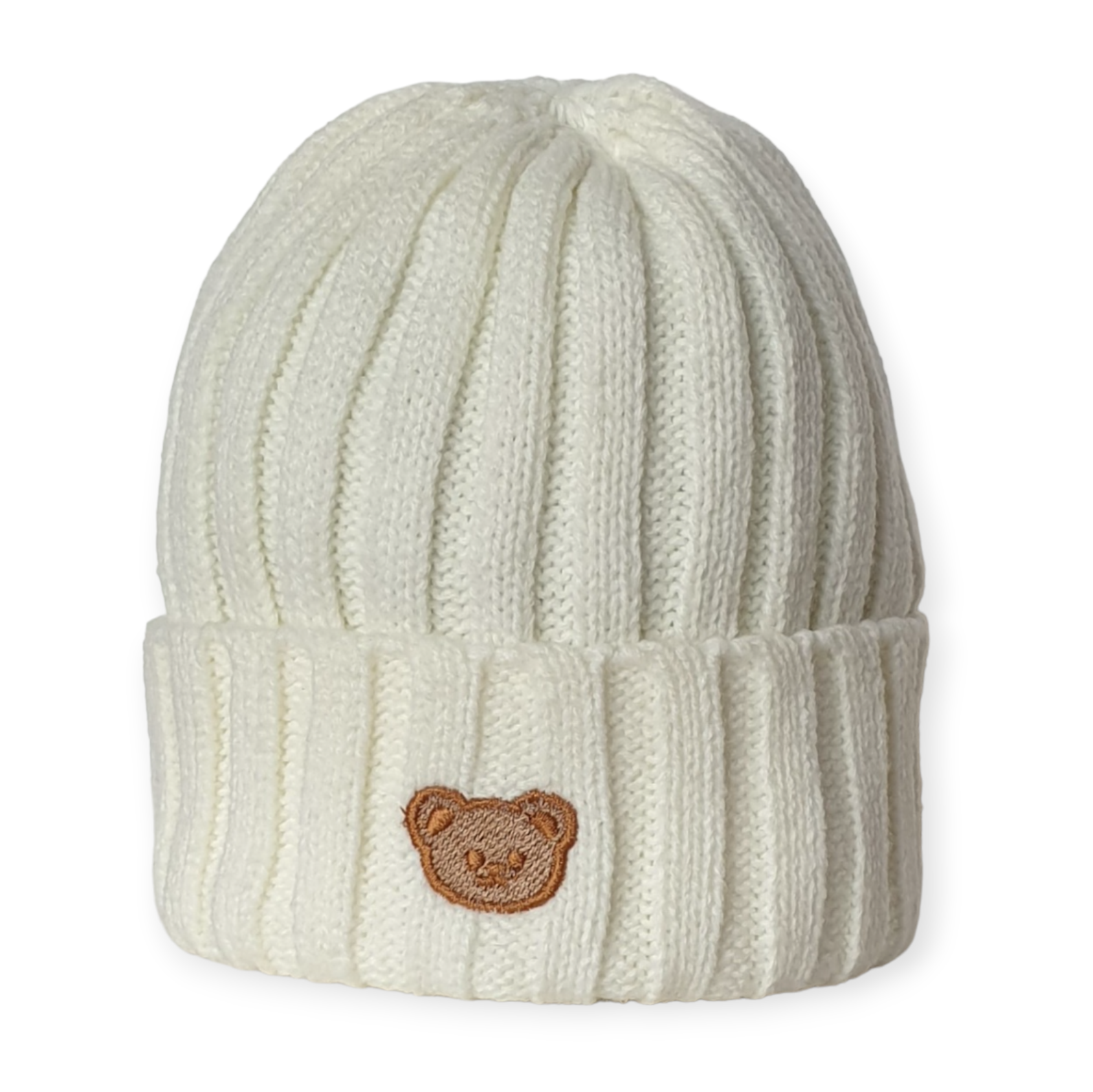 Gebreid beanie mutsje voor baby en peuters