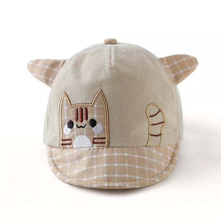 Baseball Cat cap beige