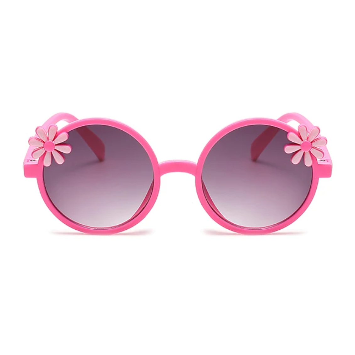 Zonnebril met Bloemen (2 kleuren) roze