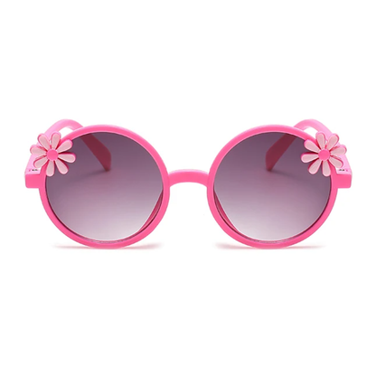 Zonnebril met Bloemen (2 kleuren) roze