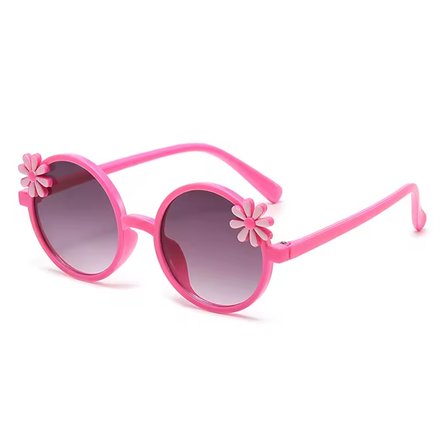 Zonnebril met Bloemen (2 kleuren) roze voor
