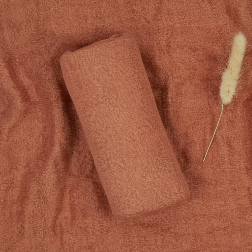 Effen Hydrofiele Doek Roest