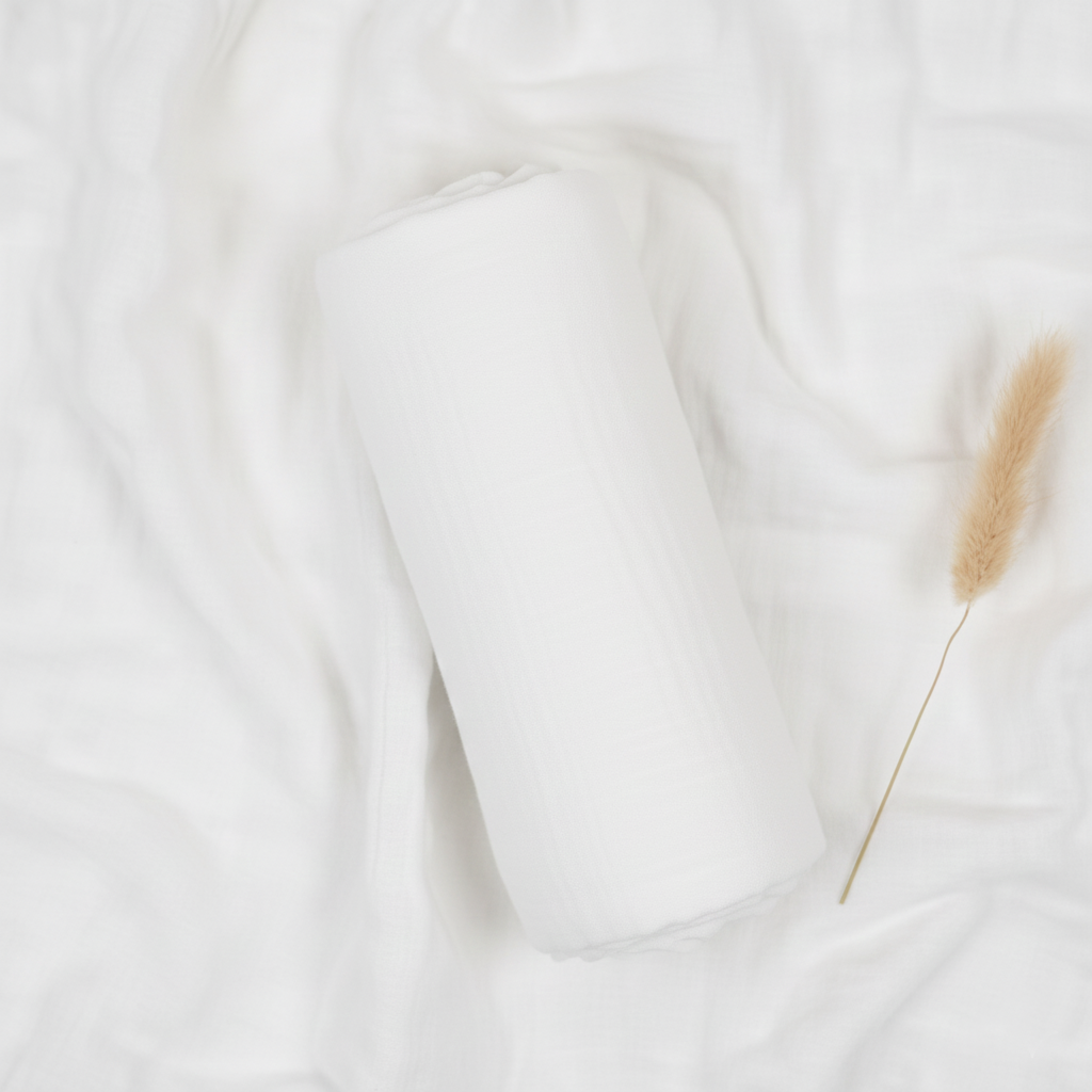 Effen Hydrofiele Doek Wit