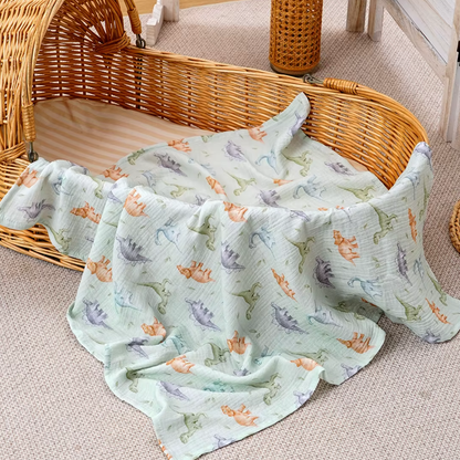 Hydrofiele Doek met Dino's (80x80cm)