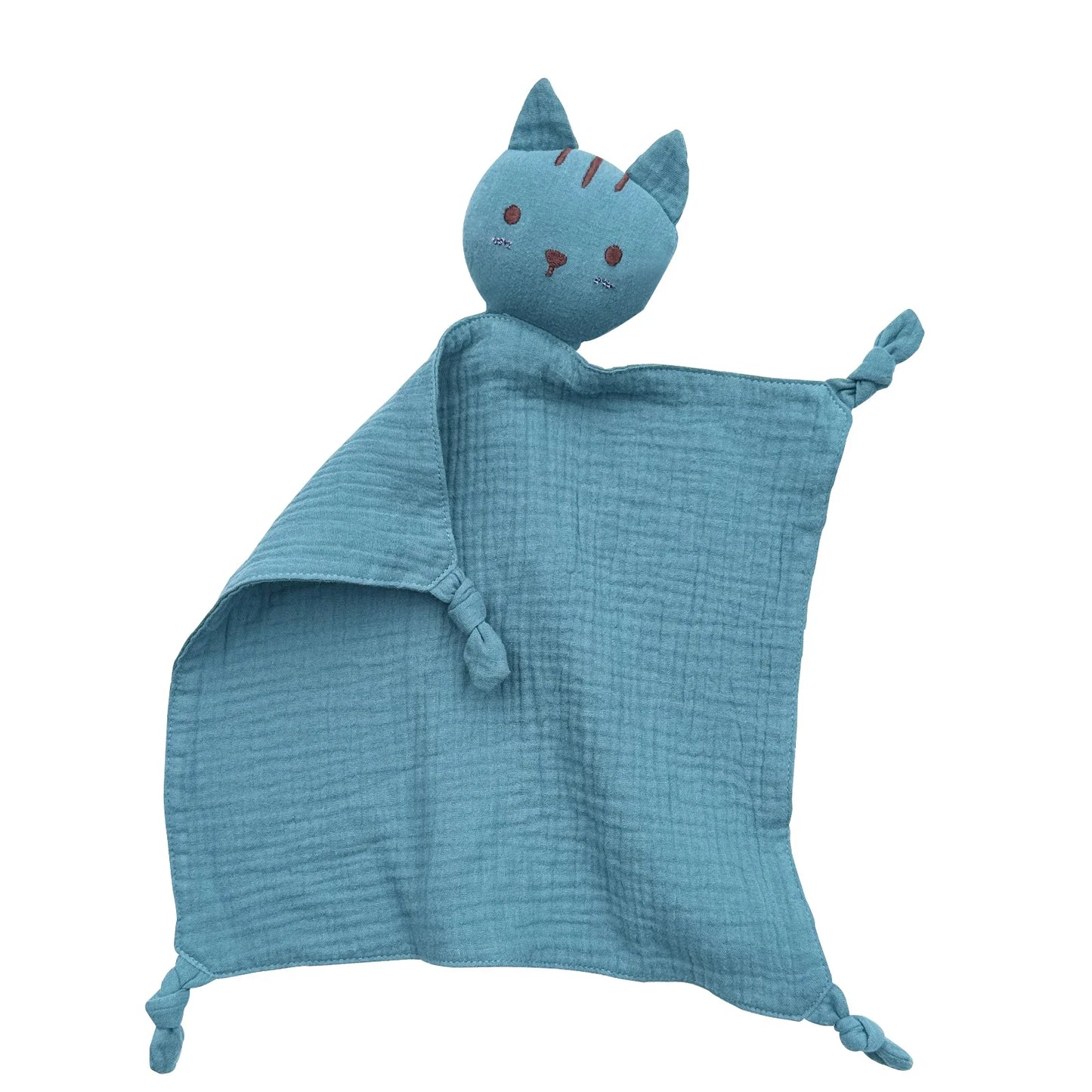 Hydrofiel Knuffeldoekje 'Kat' (5 kleuren)