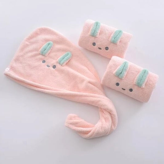 Haarhanddoek 'Bunny' konijn