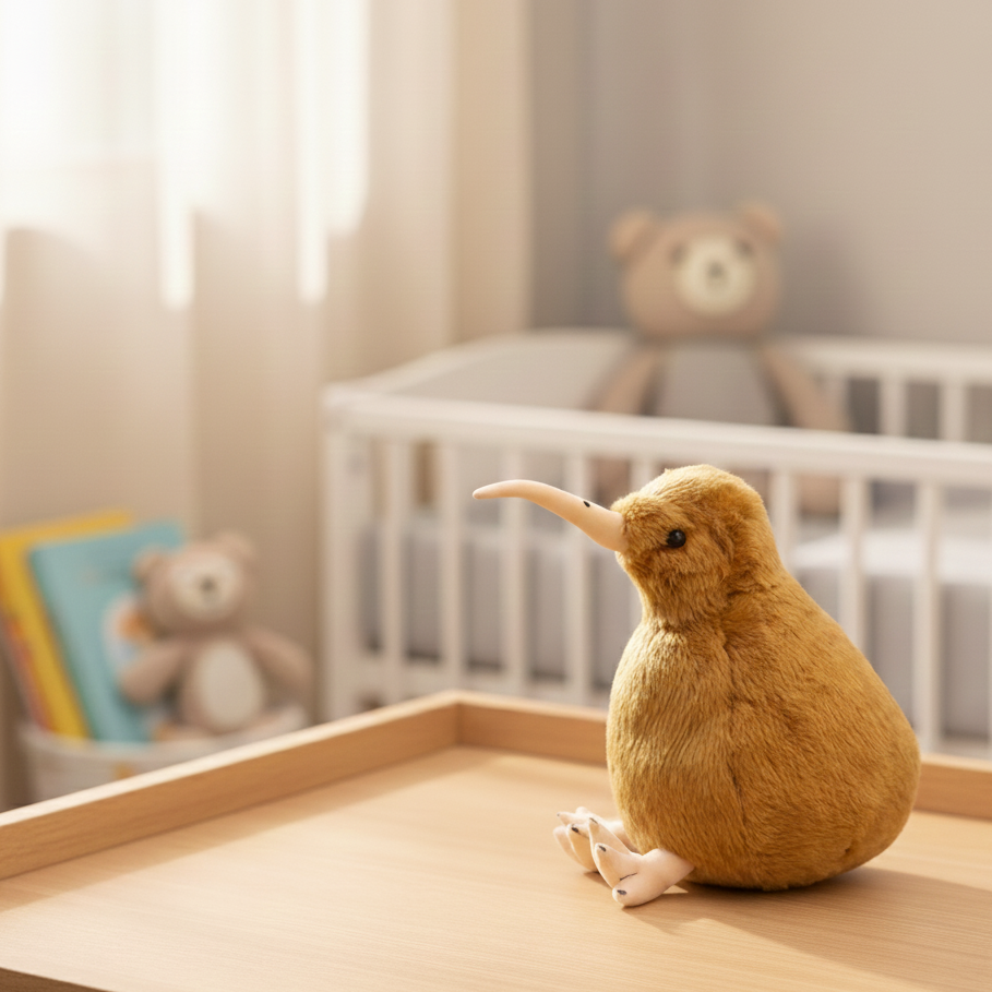 Pluche Kiwi Vogel Knuffel