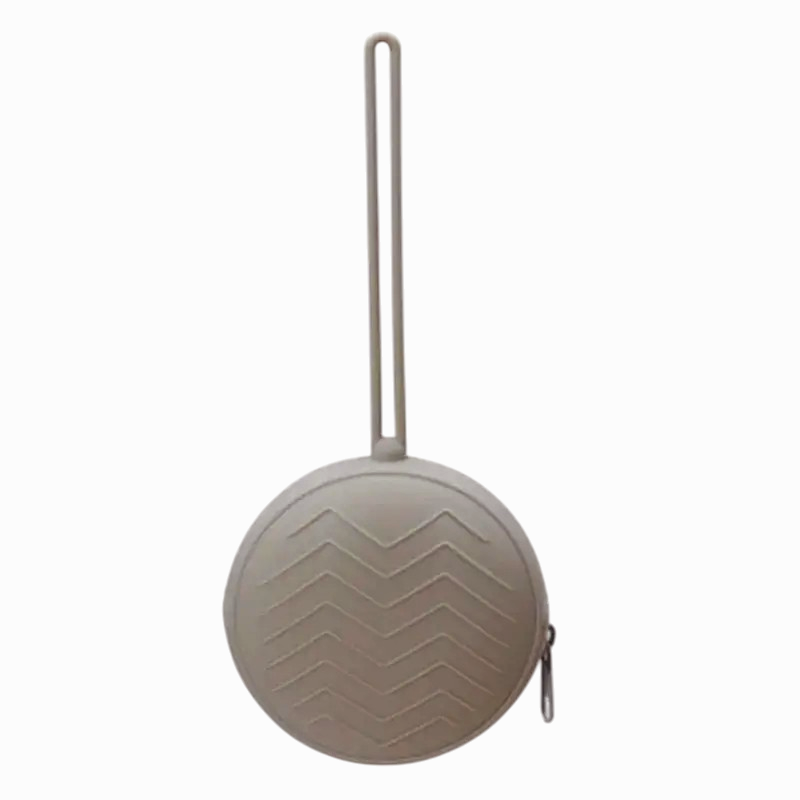 Speenhouder met Rits - Taupe