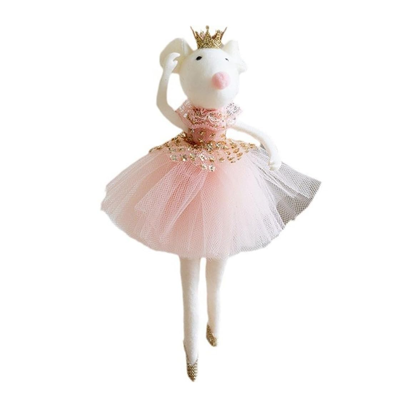 Ballerina Muis Hanger 1 arm omhoog