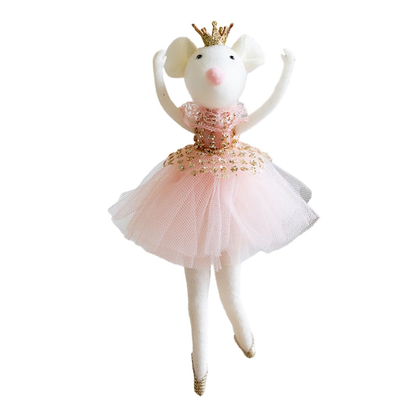 Ballerina Muis Hanger twee armen omhoog