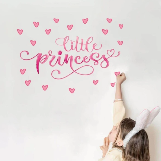 Muursticker 'Little Princess'