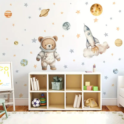 Muursticker 'Austronaut Beer'