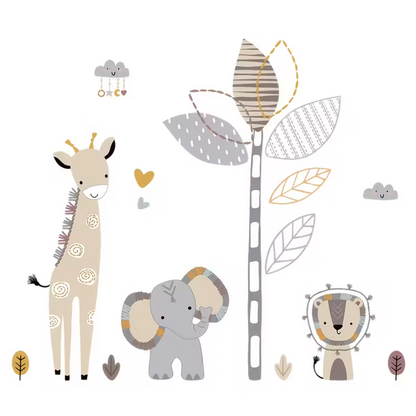 Muursticker 'Bohemian Africa'