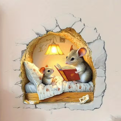 Muizen Sticker 'Storyteller'