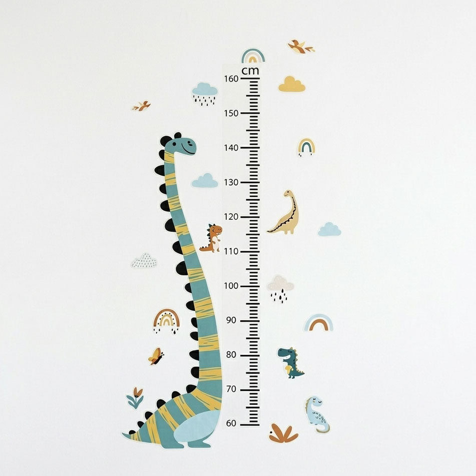 Groeimeter met Gekleurde Dino's