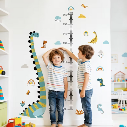 Groeimeter met Gekleurde Dino's