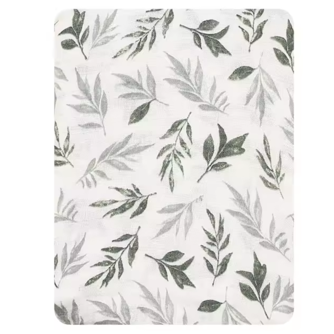 Hydrofiele Doek 'Green Floral' (110x120cm)