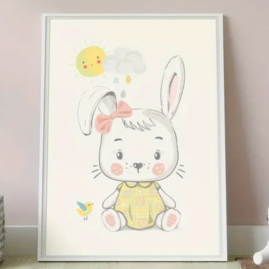 Bunny met Zon Poster